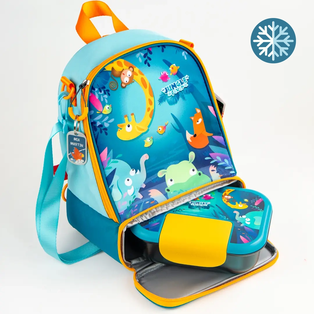 Stikets personalisierbarer Maped Jungle Fever Thermorucksack