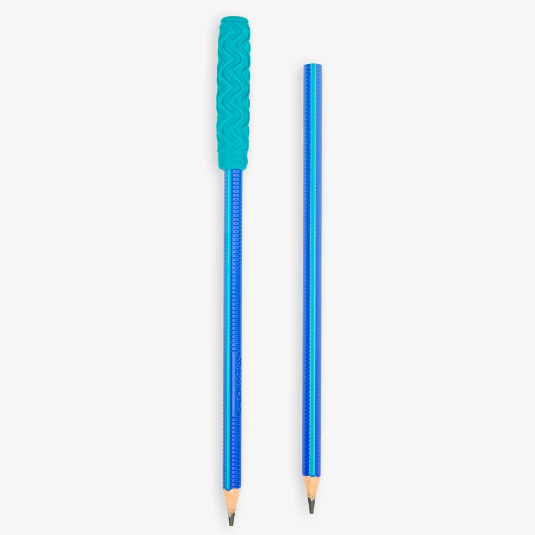Set of 2 Pencils with Chewable Accessory – Maped Kidy Learn Concentration