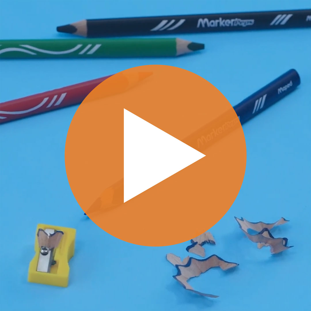  Maped - Set 4 whiteboard pencil