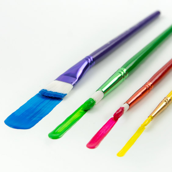 Maped Synthetic Paintbrushes
