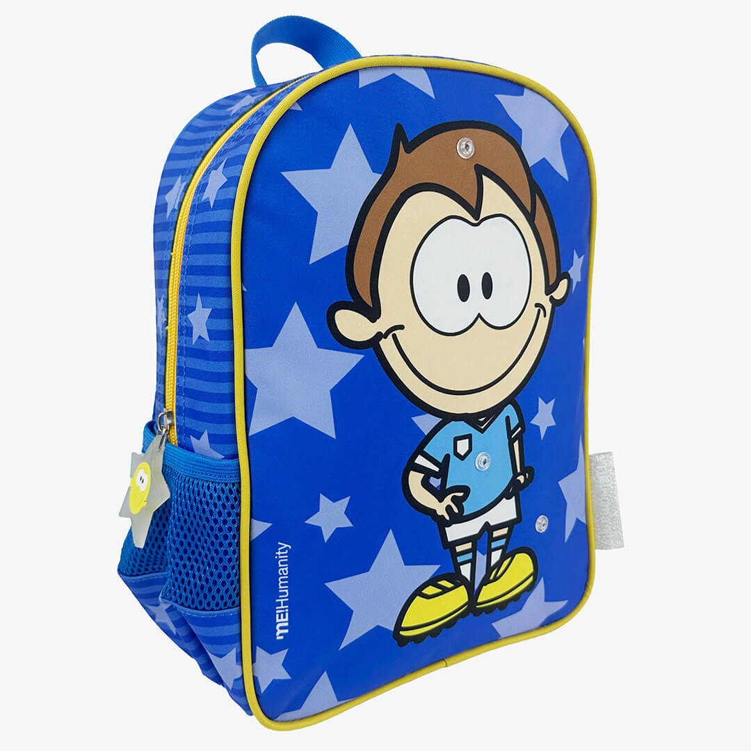 Zaino azzurro Professioni intercambiabili CYP personalizzabile