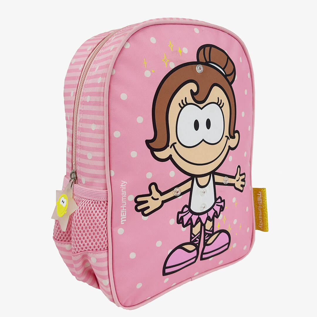 Kinder-Rucksack mit Berufsmotiven in Rosa – von CYP Brands