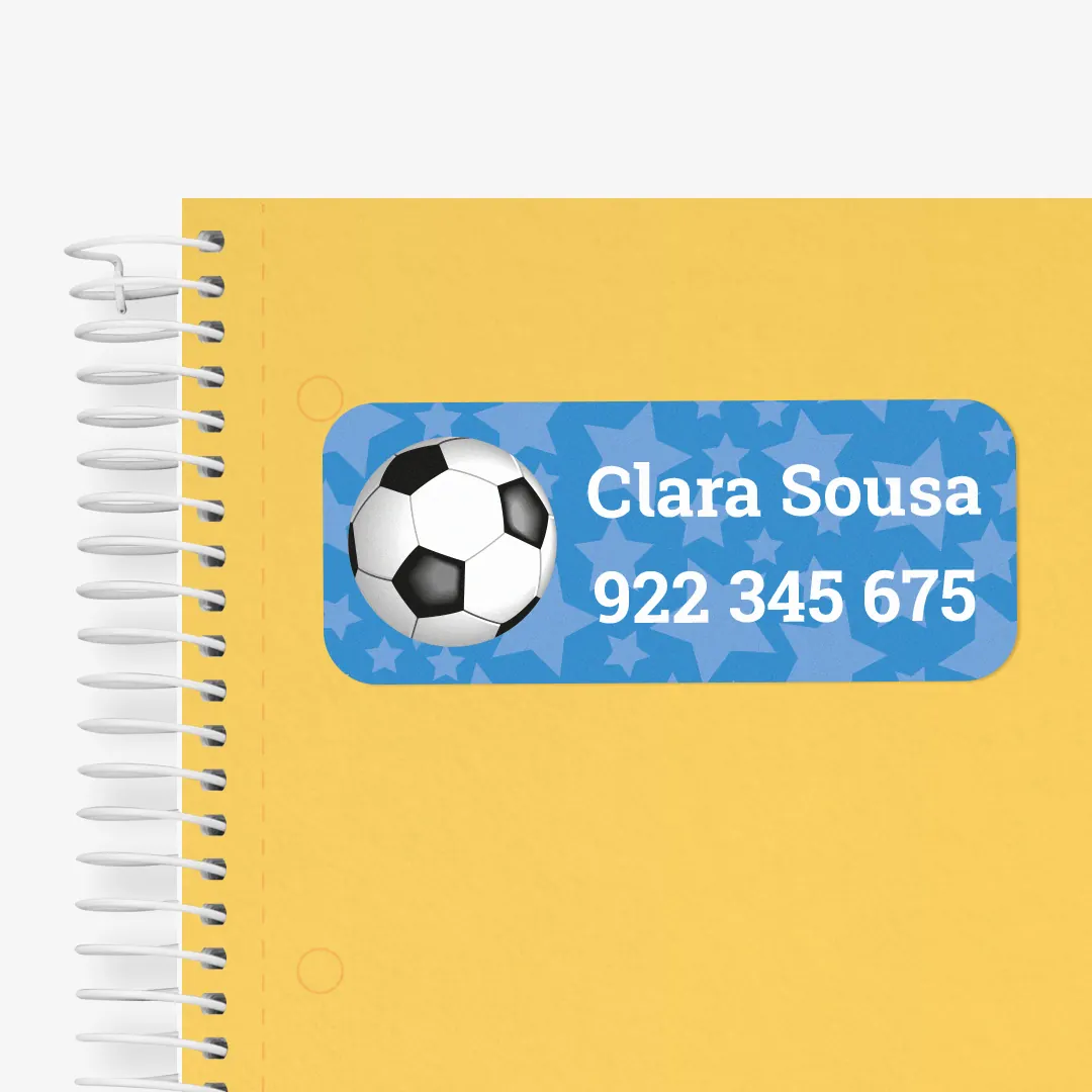 Etiquetas autocolantes médias Etiquetas autocolantes médias