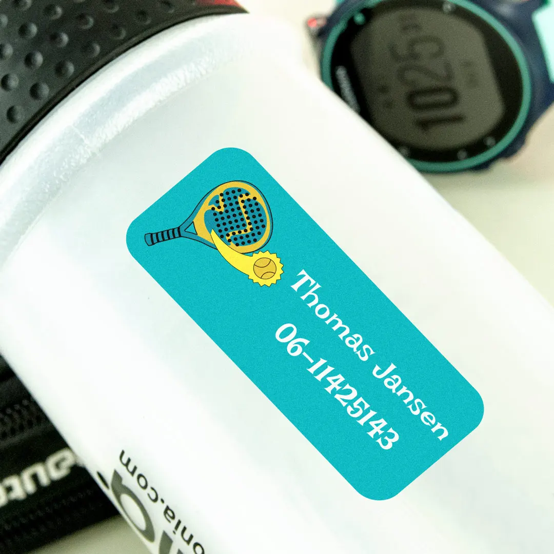 Middelgrote naamstickers