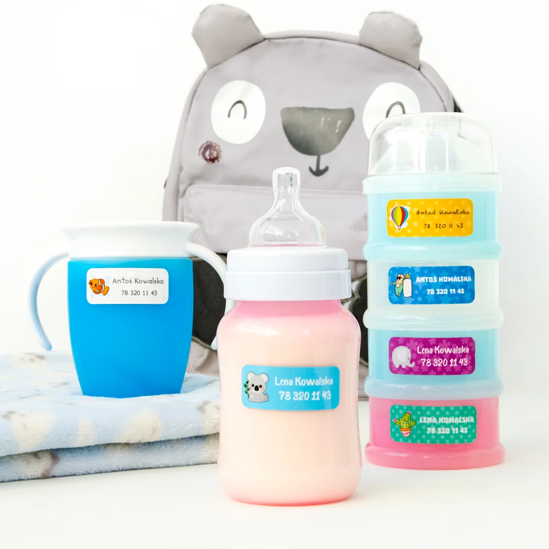 Střední samolepky se jménem Střední samolepky se jménem