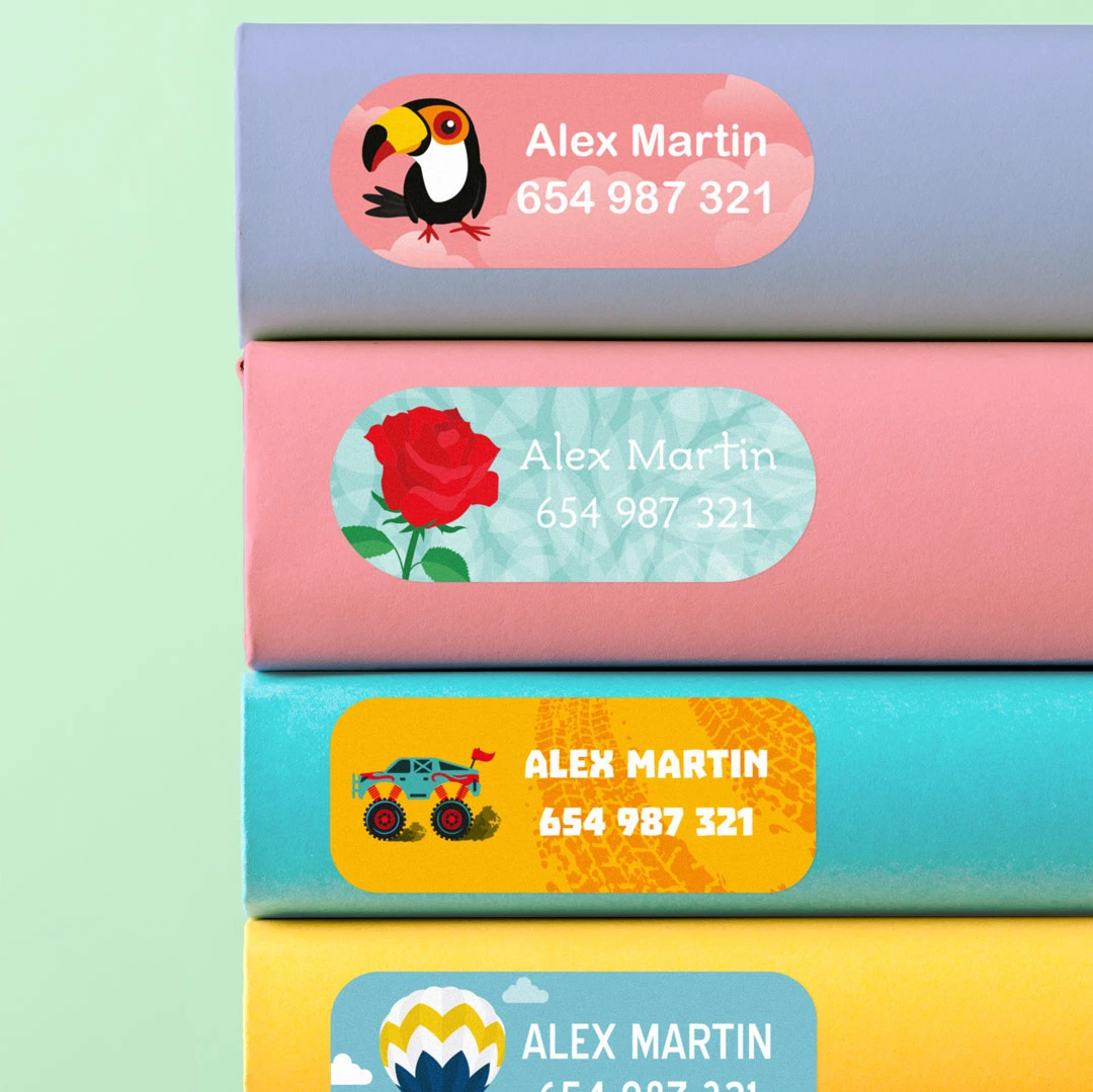 Etiquettes thématiques moyennes Etiquettes thématiques moyennes