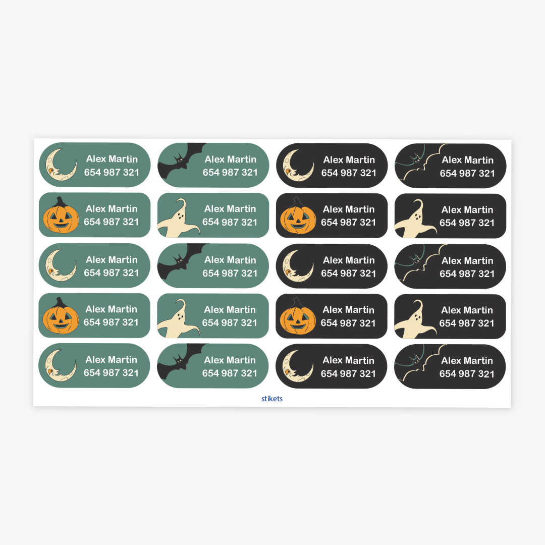 Medium Thematic Name Labels