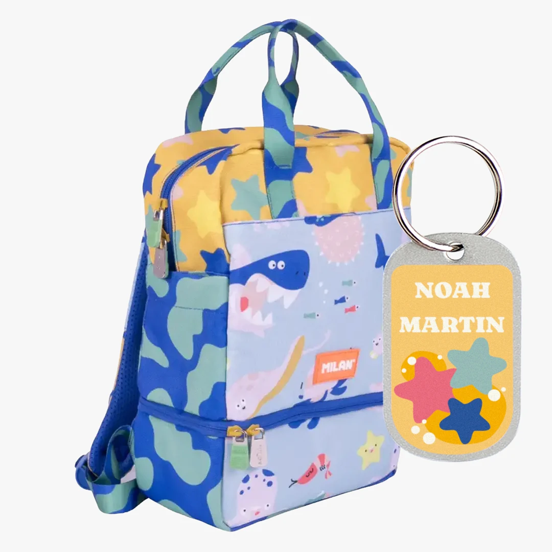 P.L Backpack Milan Blue Odyssey