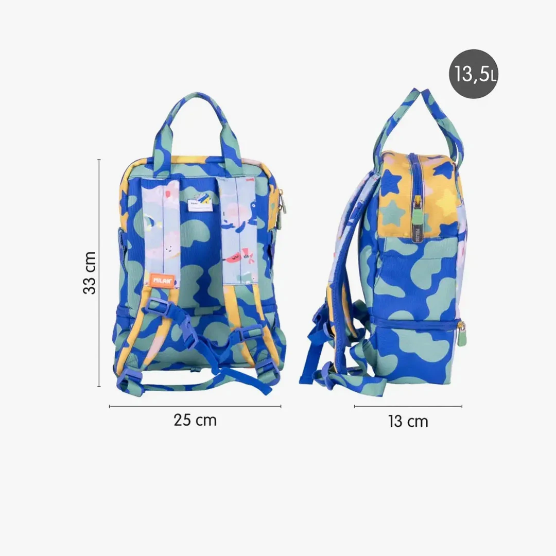 P.L Backpack Milan Blue Odyssey
