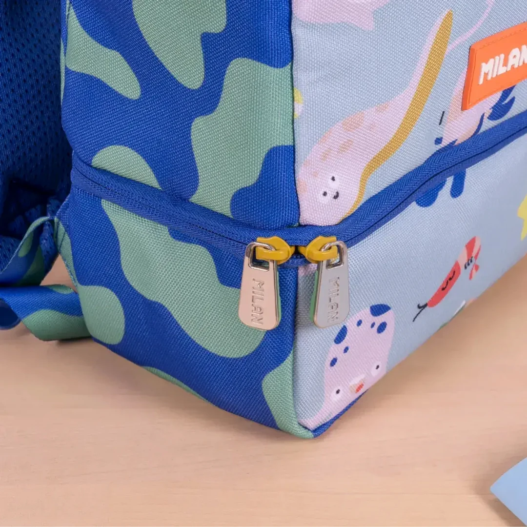 P.L Backpack Milan Blue Odyssey