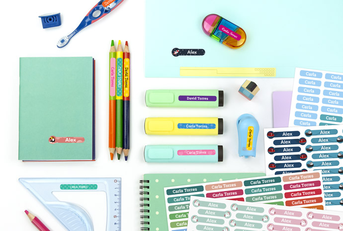 Small Name Stickers Small Name Stickers