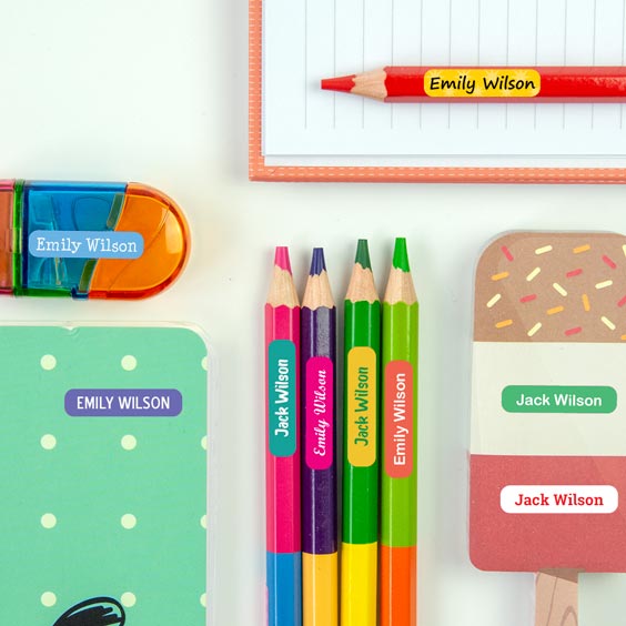 Mini Name Stickers