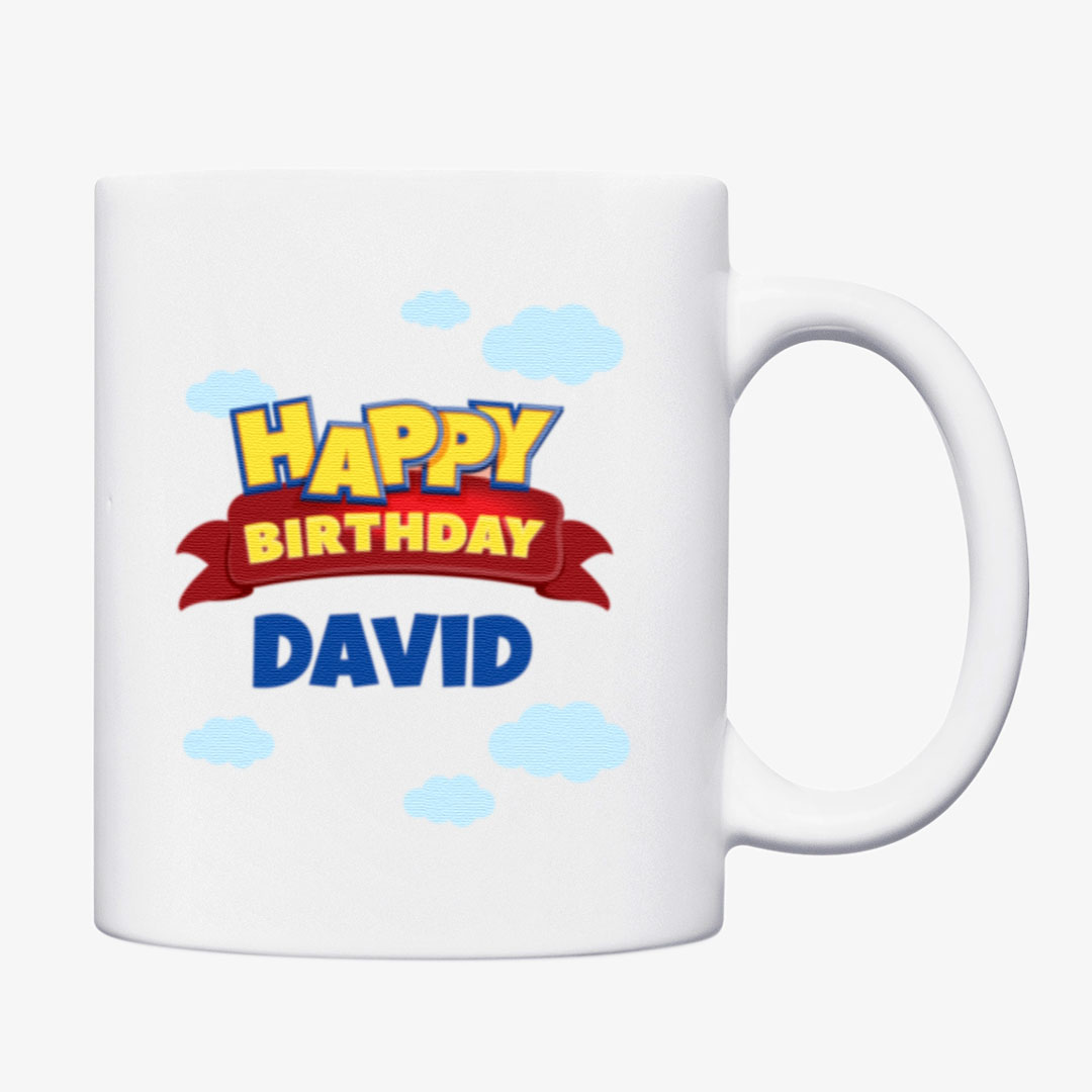 Taza de cerámica para cumpleaños