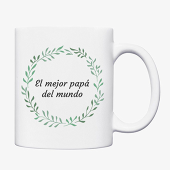 Taza personalizada de cerámica para padres