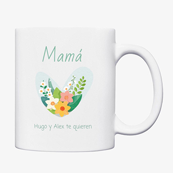 Taza personalizada de cerámica para madres