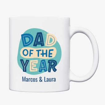 Taza personalizada de cerámica para padres