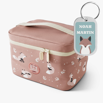 Personalizowana torba termiczna Monbento Frosty Cinnamon Fox