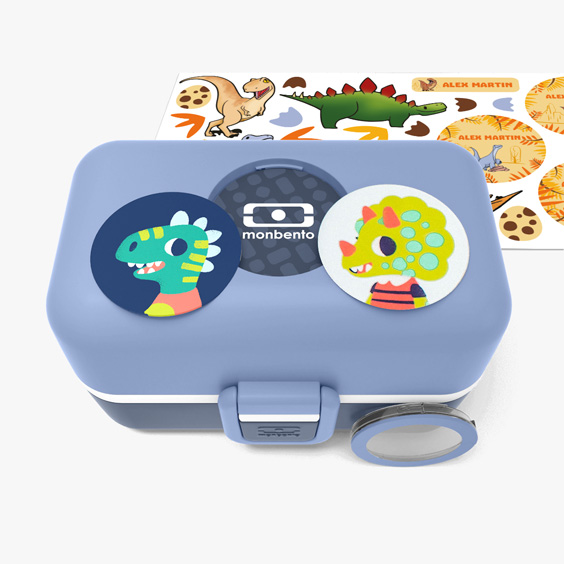 Infinity Blue Monbento Snackbox voor kinderen