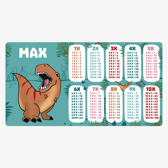 Tables de multiplication sticker enfants 