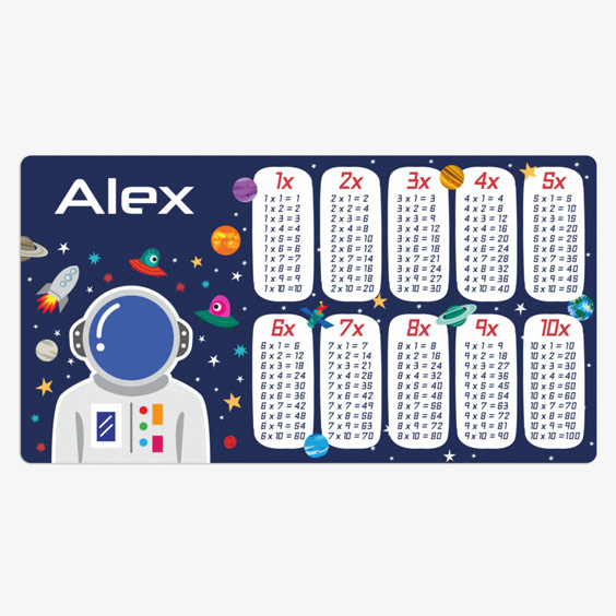 Tables de multiplication sticker enfants 