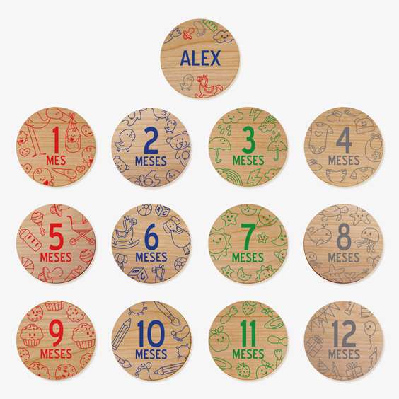 Plaques mesos de fusta personalitzades