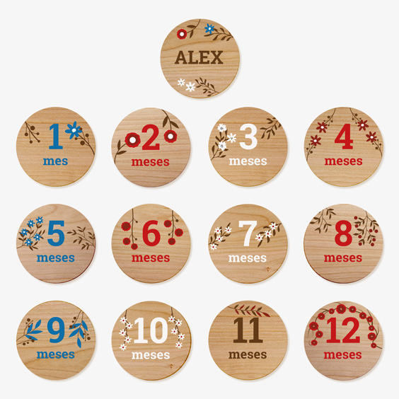 Plaques mesos de fusta personalitzades