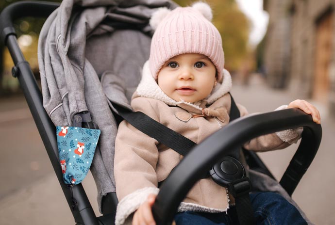 Porta-chupetas para bebé