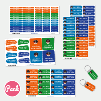 Basic Pack of Name Labels