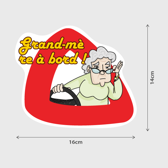 Grand-mère à bord - A