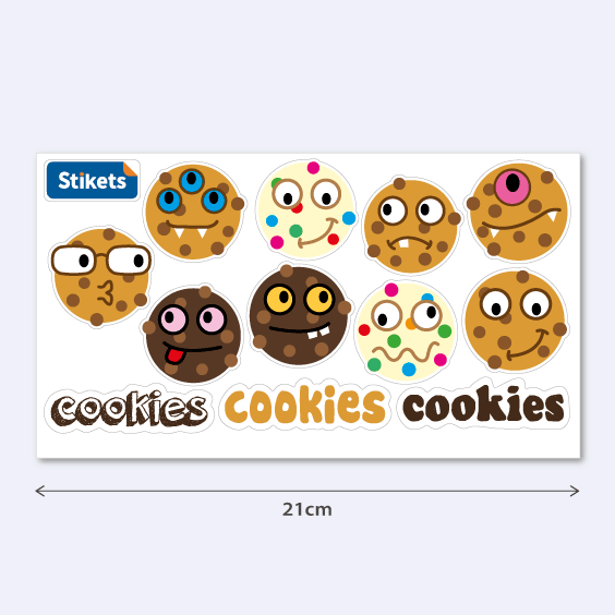 Stickers biscuits