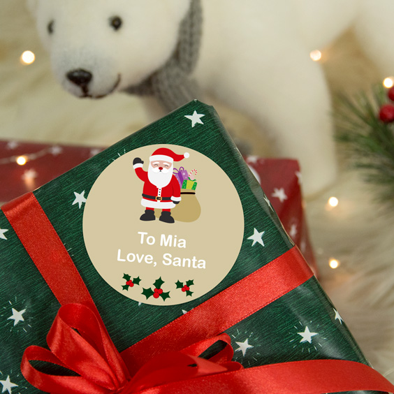 Personalized Christmas Gift Labels