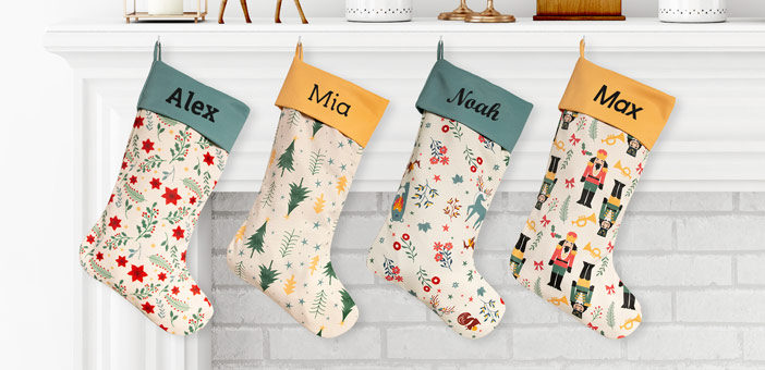 Calze di Natale personalizzate