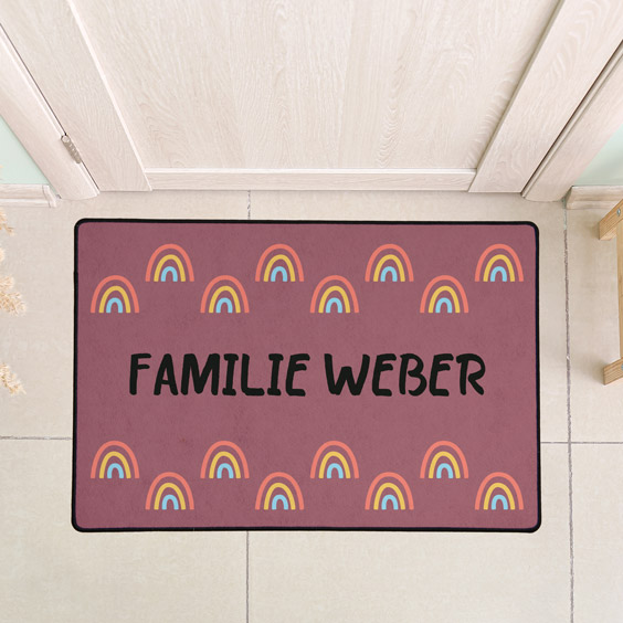 Personalized Doormat for Your Family