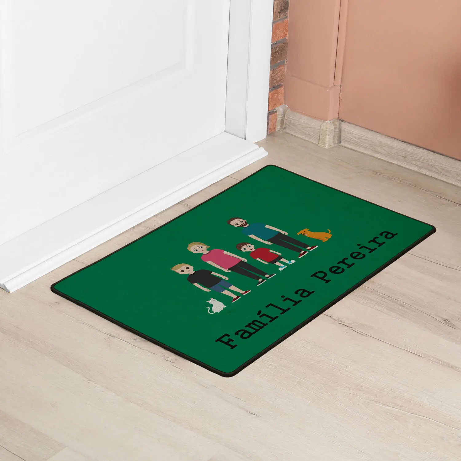 Tapete personalizado com a tua família Tapete personalizado com a tua família