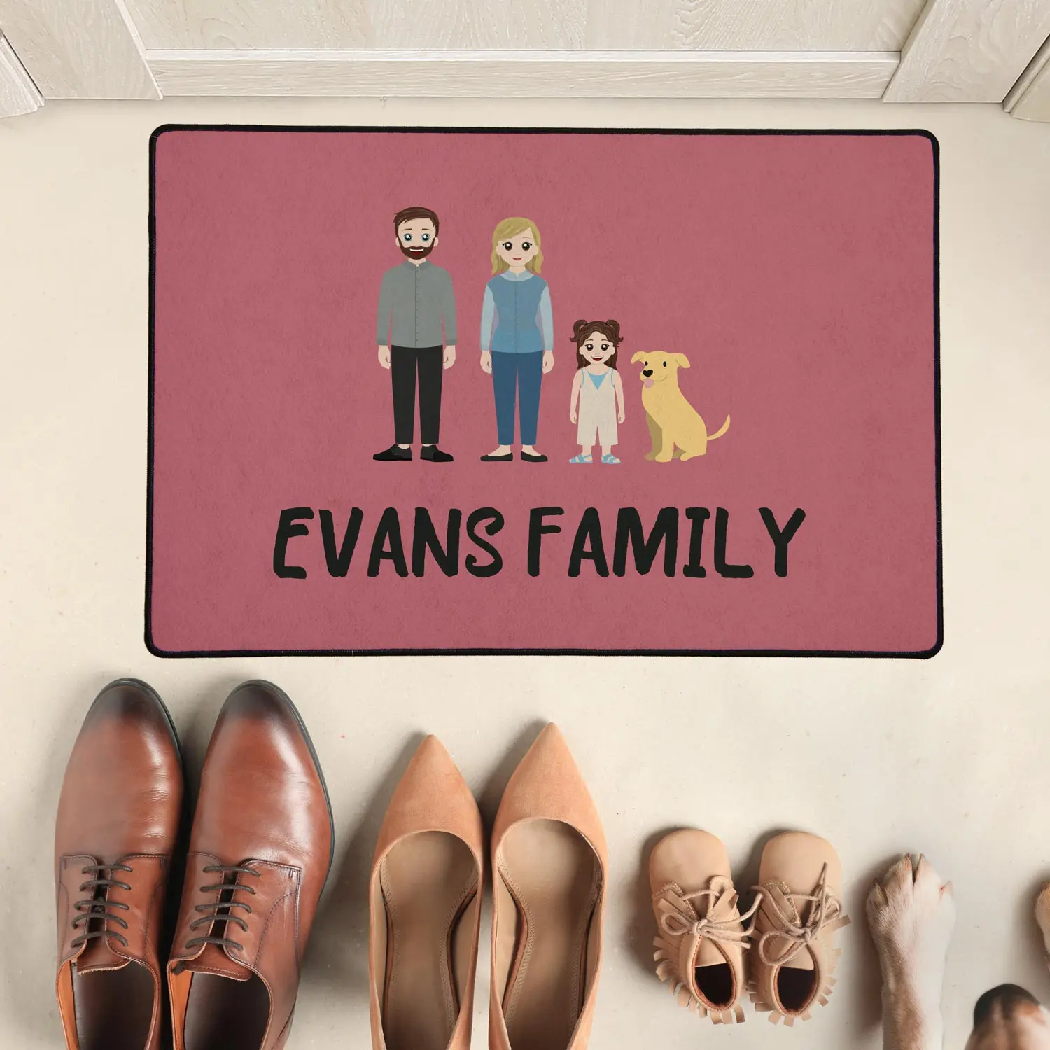Personalised doormats