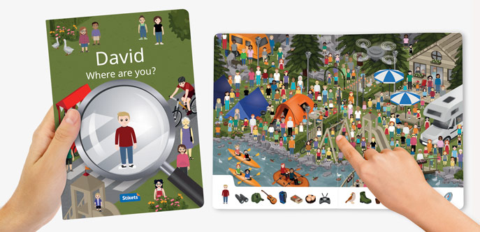 Where is My Twinie? Personalised Book by Stikets