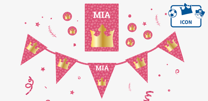 Personalized Celebration Photocall with Icons