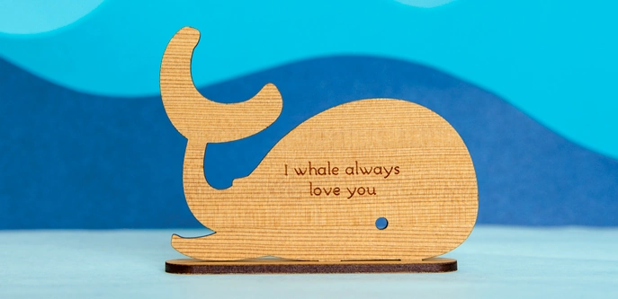 Figuras personalizadas de madera medianas