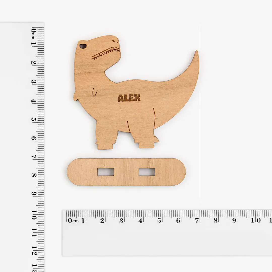 Figures Personalitzades d'Animals de Fusta Mida Petita