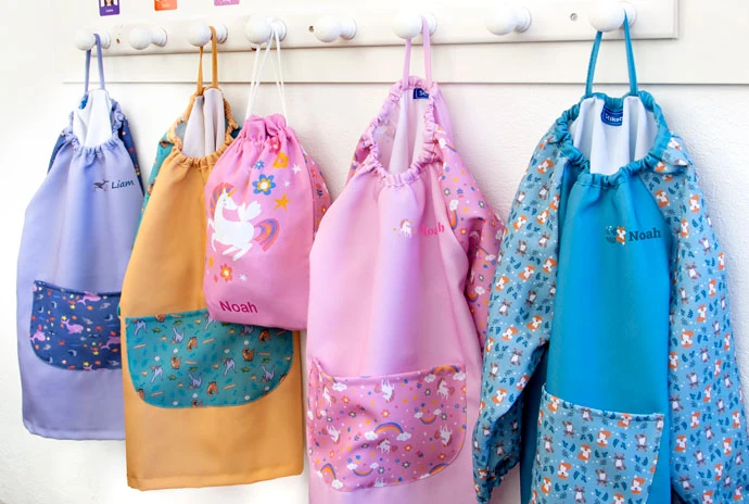 Batas escolares personalizadas Batas escolares personalizadas