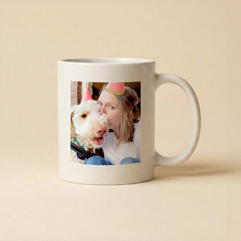 Personalised ceramic mug 300ml