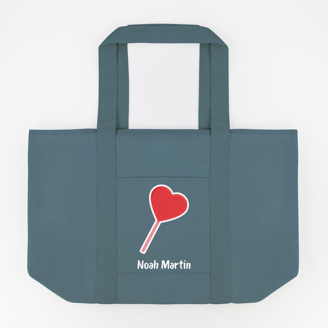 Personalised Big Tote Bag with Icon or Twinie