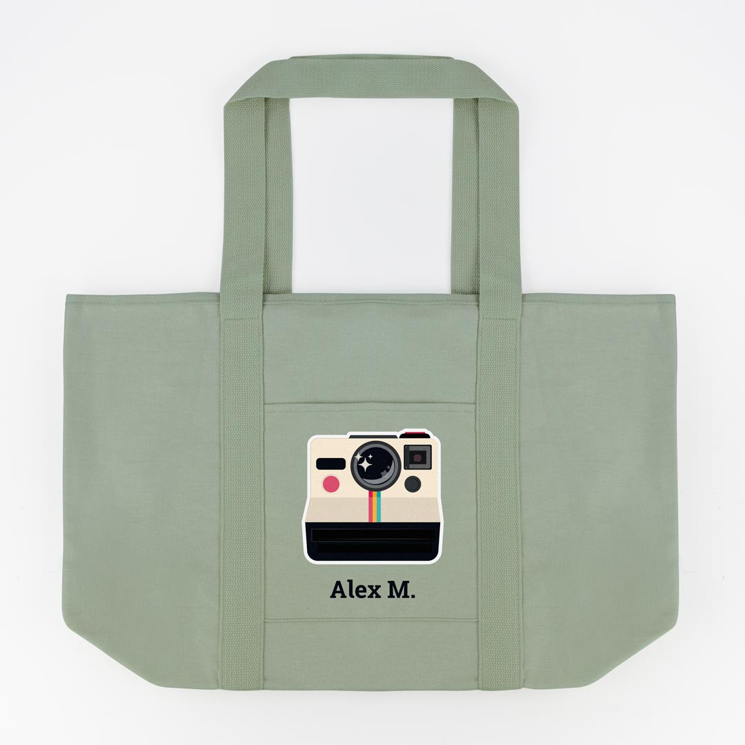 Personalised Big Tote Bag with Icon or Twinie