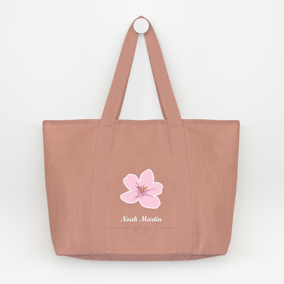 Personalised Big Tote Bag with Icon or Twinie