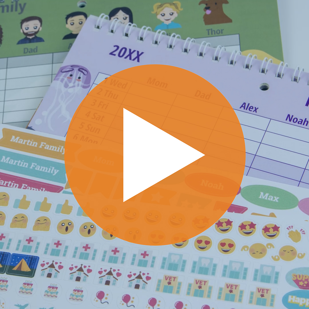 Calendari planificador personalitzat Stikets