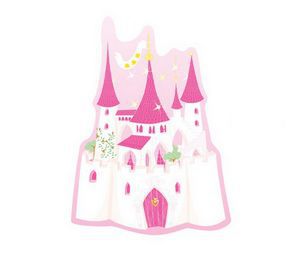 Vinilo infantil princesas y castillo Vinilo infantil princesas y castillo