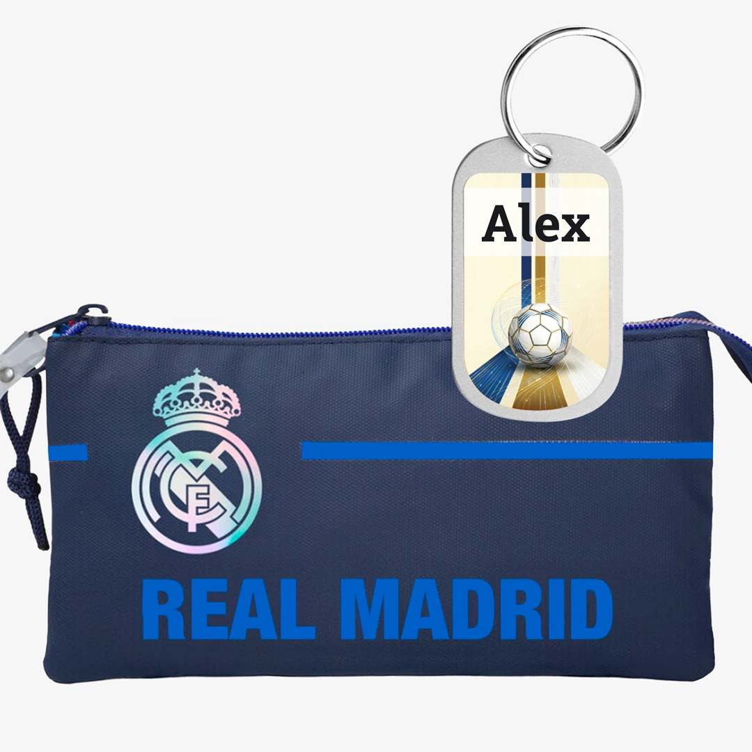 Real Madrid Triple Pencil Case