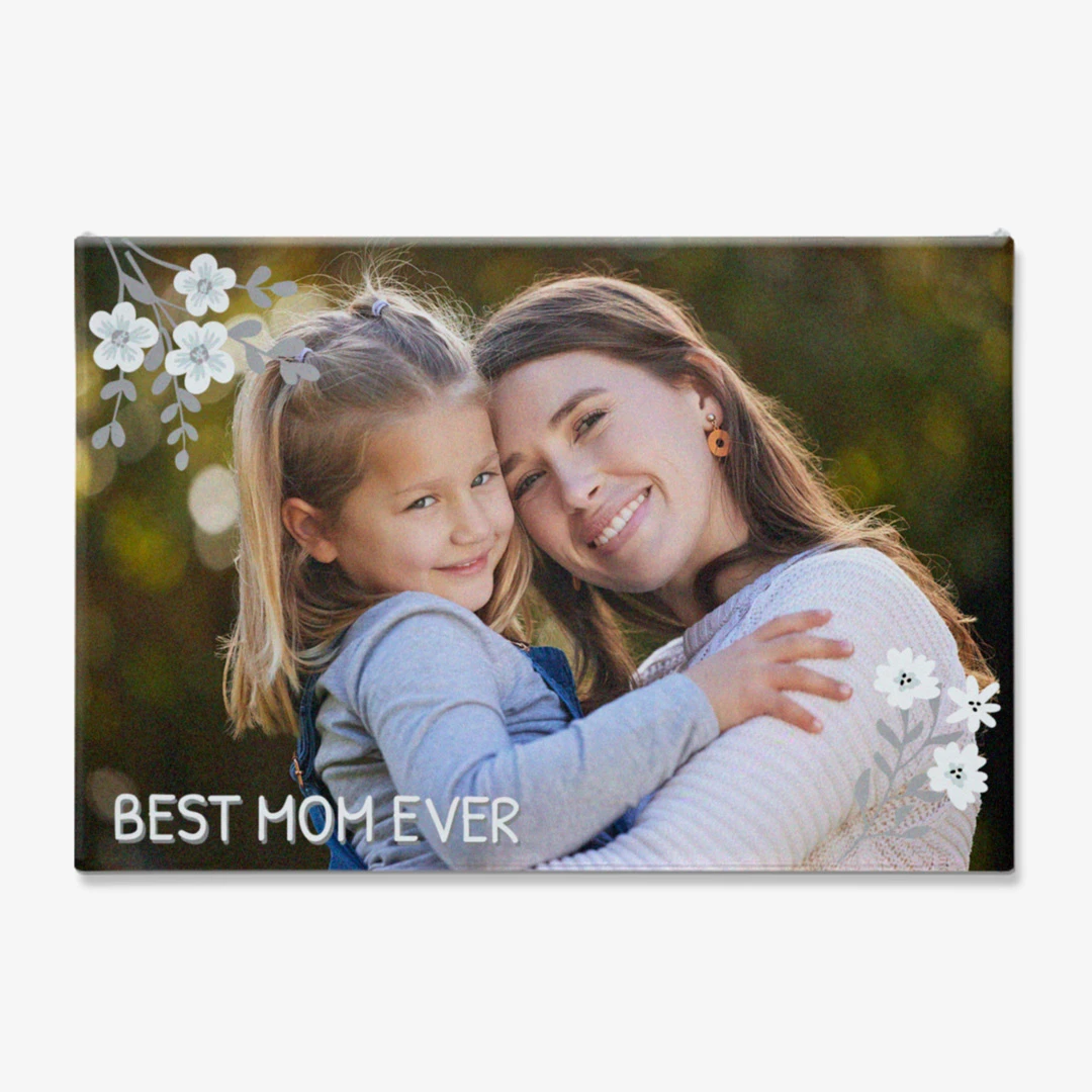 Personalized Rectangular Fridge Magnets for Mum