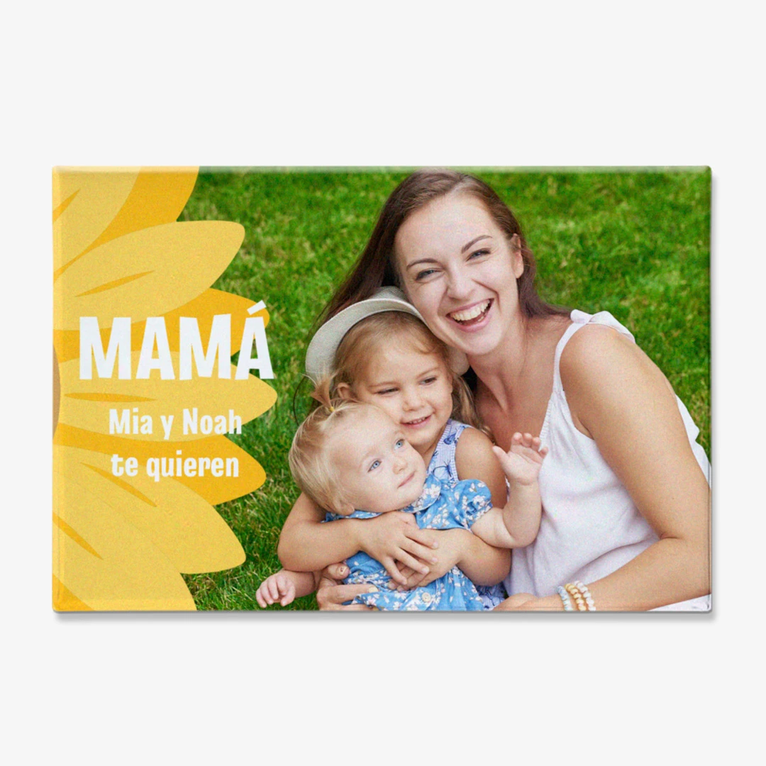 Personalized Rectangular Fridge Magnets for Mum