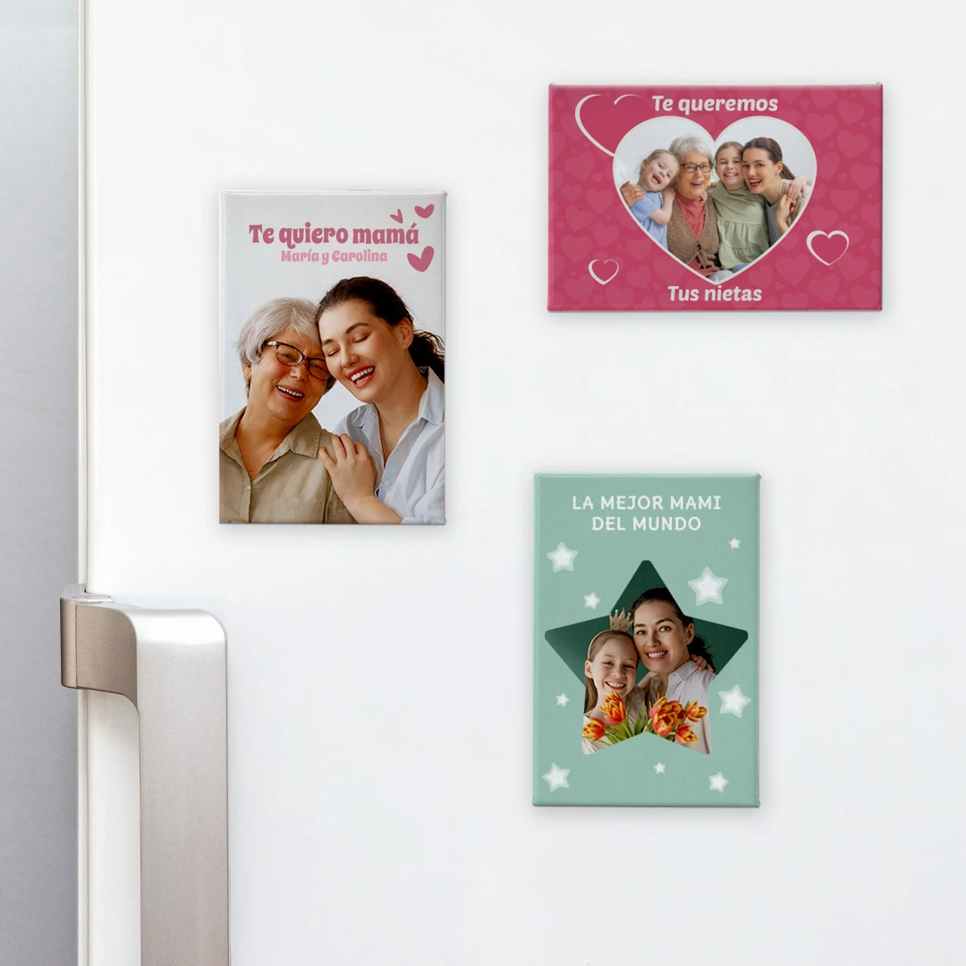 Personalized Rectangular Fridge Magnets for Mum